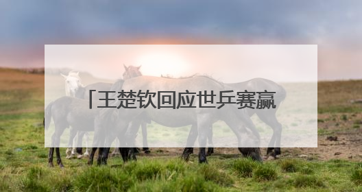 王楚钦回应世乒赛赢雨果后仰天大笑，称自己在马龙、樊振东面前是小孩，巴黎奥运被孙颖莎带着打