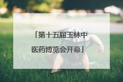 第十五届玉林中医药博览会开幕