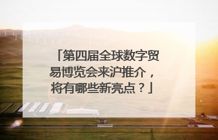 第四届全球数字贸易博览会来沪推介，将有哪些新亮点？