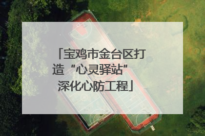 宝鸡市金台区打造“心灵驿站” 深化心防工程