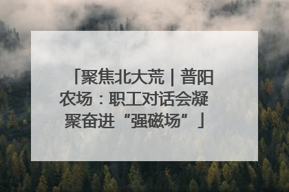 聚焦北大荒｜普阳农场：职工对话会凝聚奋进“强磁场”