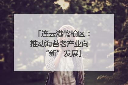 连云港赣榆区：推动海苔老产业向“新”发展