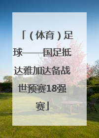 （体育）足球——国足抵达雅加达备战世预赛18强赛