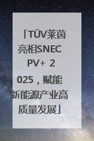 TÜV莱茵亮相SNEC PV+ 2025，赋能新能源产业高质量发展